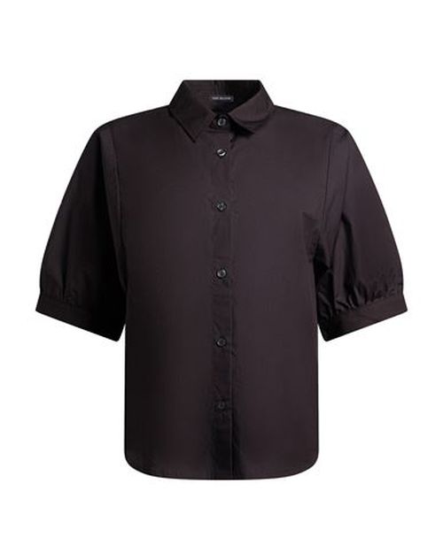 Woman Shirt Black Size S Cotton