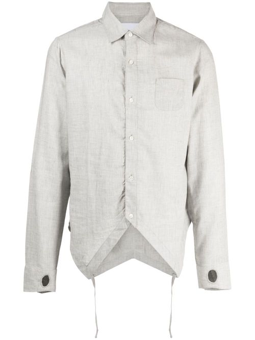 Genghis cotton shirt - Grey