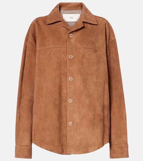 Suede overshirt