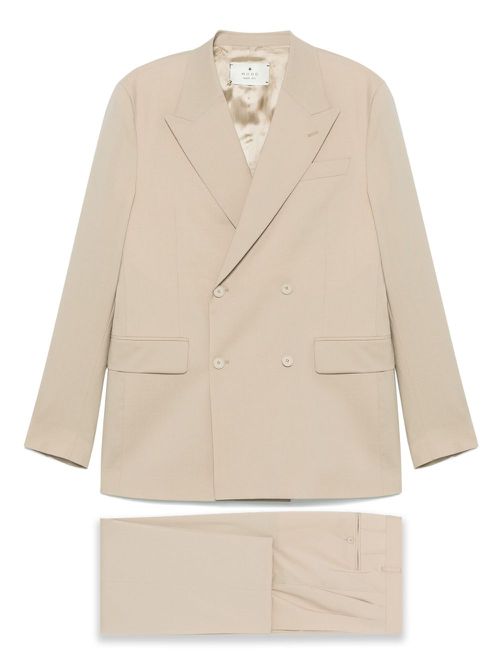 Manuel Ritz double-breasted suit - Neutrals