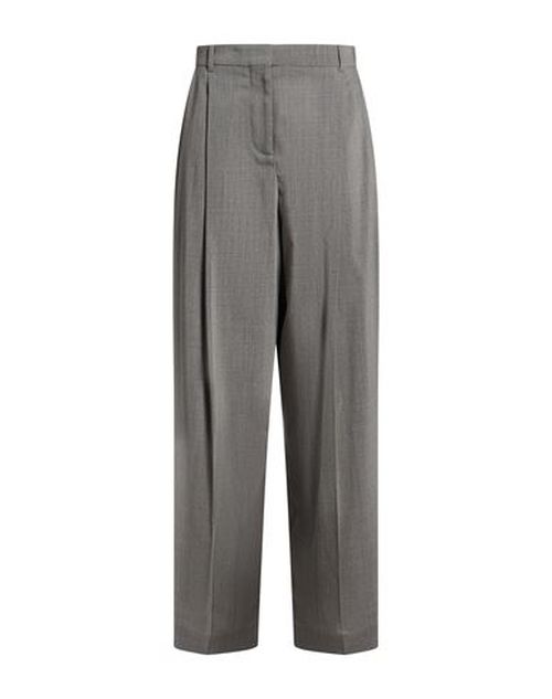 Woman Pants Grey Size 4 Virgin Wool, Elastane