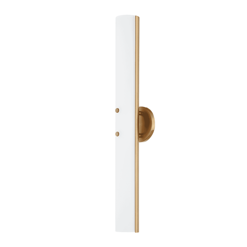 Patina Brass LED Wall Sconce from the Titus Collection