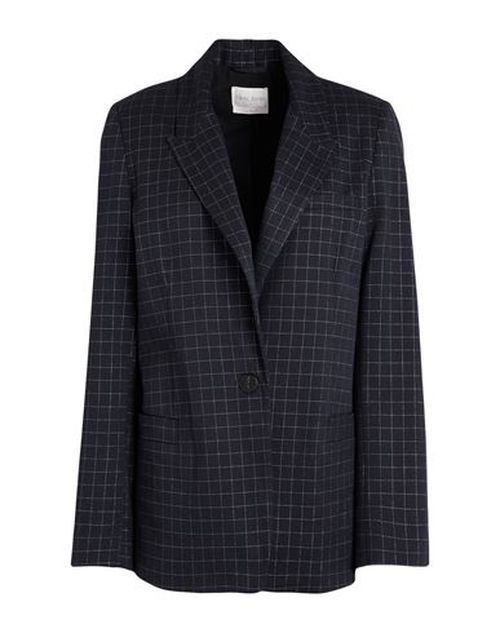 Forte_forte Woman Blazer Midnight blue Size 0 Polyester, Viscose, Metallic Polyester, Elastane
