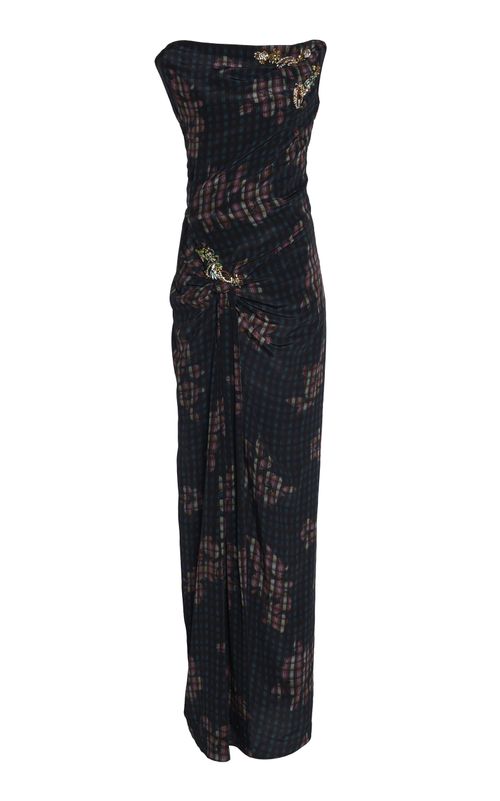 Dumas Draped Maxi Dress - Moda Operandi
