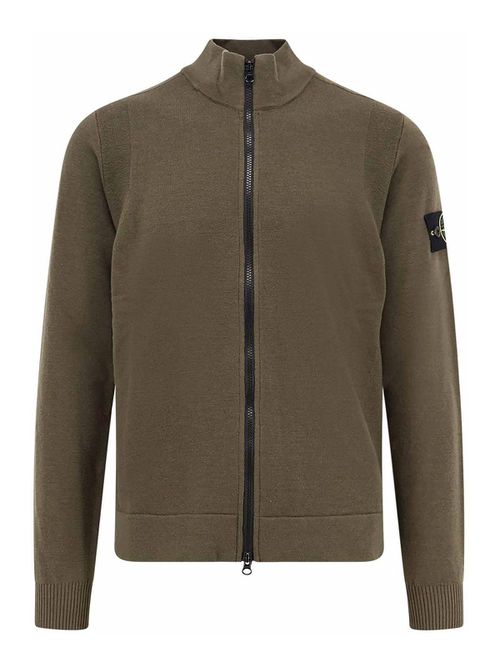 Cardigan in certified virgin wool