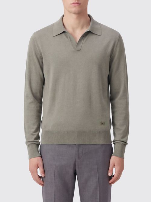 Polo Shirt Men color Kaki
