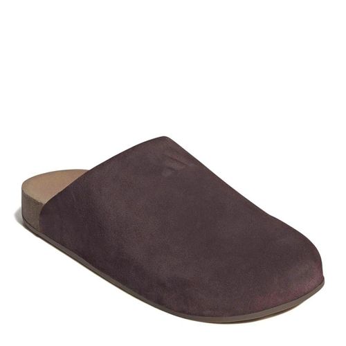 Women's Spw Mule Clog Shoes (Dark Brown)