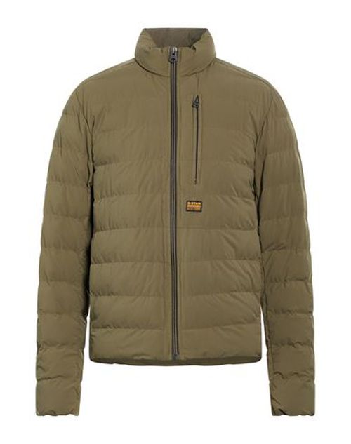 Man Puffer Military green Size L Polyester, Recycled polyester