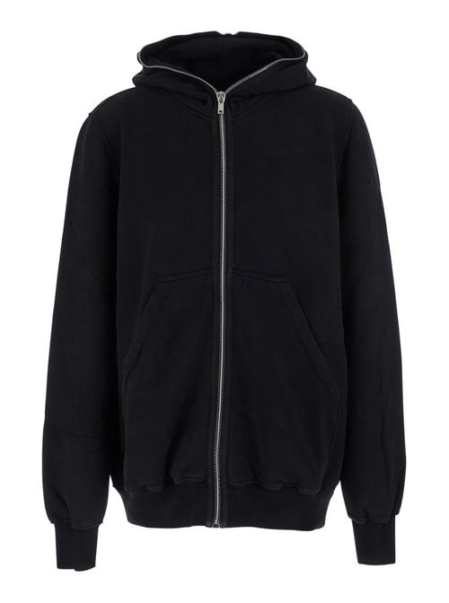 Black Zip-Up Hoodie