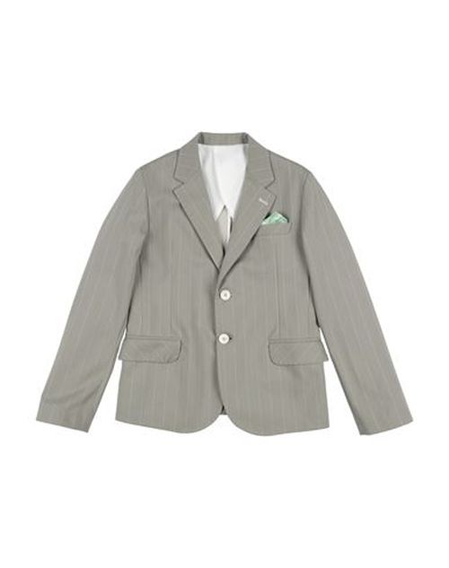 Kid Boy Blazer Sage green Size 13 Viscose, Polyamide, Polyester, Elastane