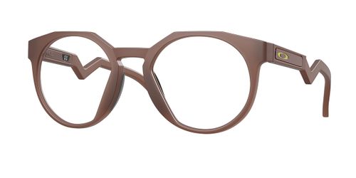 Oakley OX8139A HSTN RX Vestibilità Orientale 813911 Occhiali da Vista Marroni per Uomo Solo Montatura