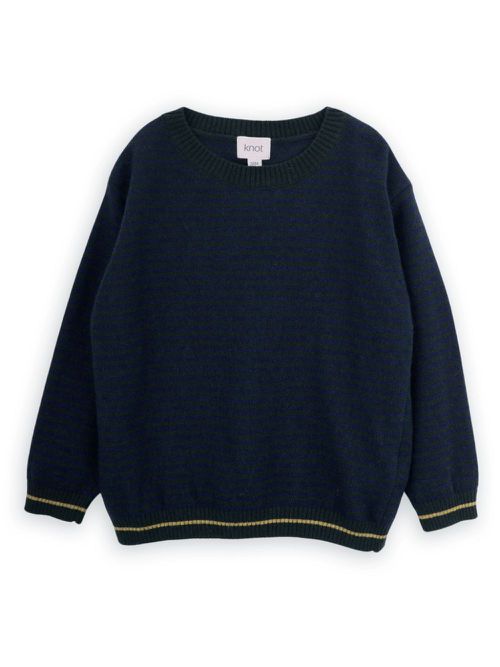 Tiny stripes jumper - Blue