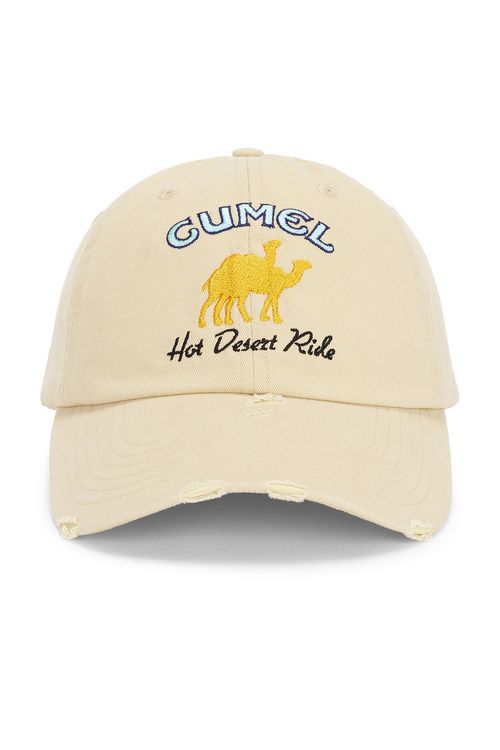 Carne Bollente Happy Humpin' Baseball Cap in Off-Brown - Brown. a