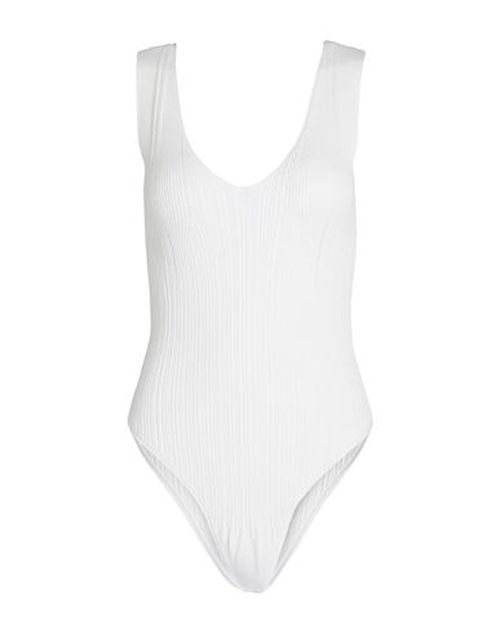Woman Top Ivory Size XL Viscose, Polyester
