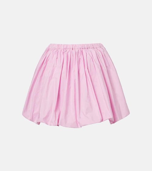 Gathered miniskirt