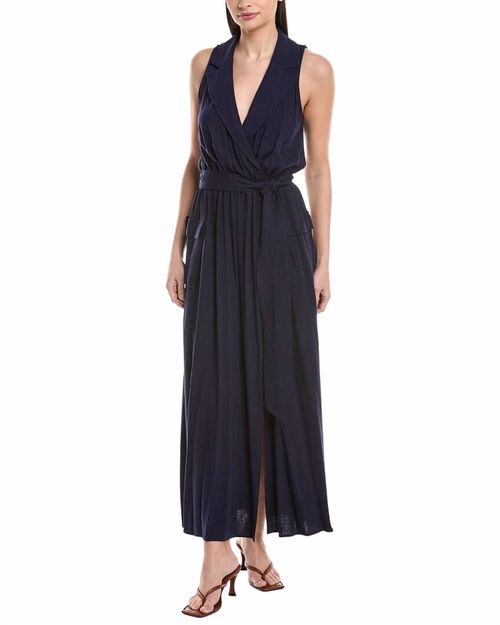 Mayer Military Maxi Dress In Midnight