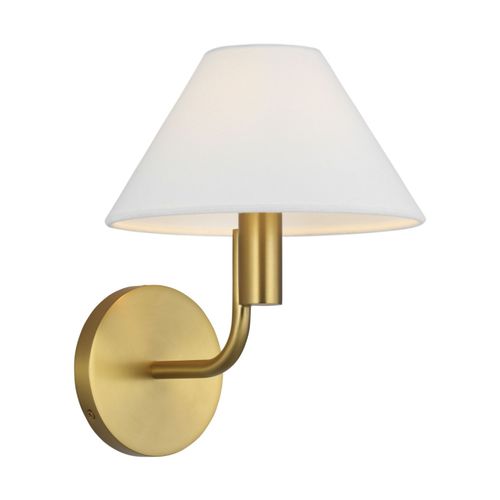 Burnished Brass Wall Sconce from the Colfax Collection