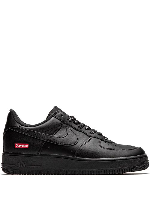 X Supreme Air Force 1 Low "Mini Box Logo Black" sneakers