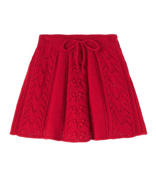Lila knitted skirt