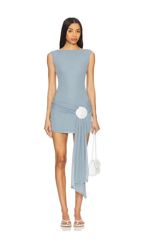 Lovers and Friends Marlowe Mini Dress in Blue.  XS. Also in L, M, S