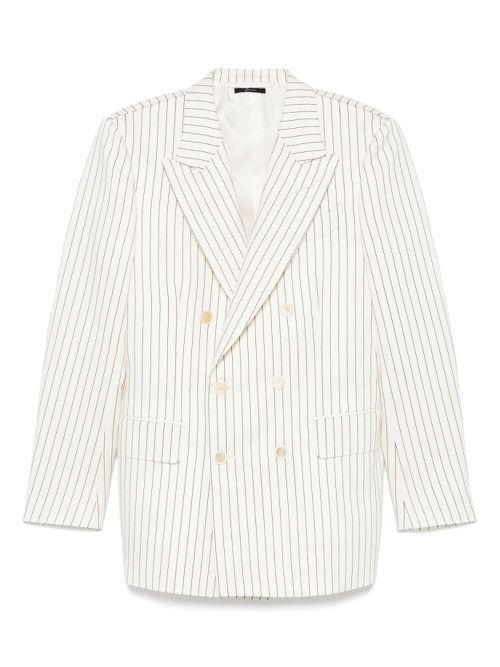 TOM FORD striped blazer - Neutrals