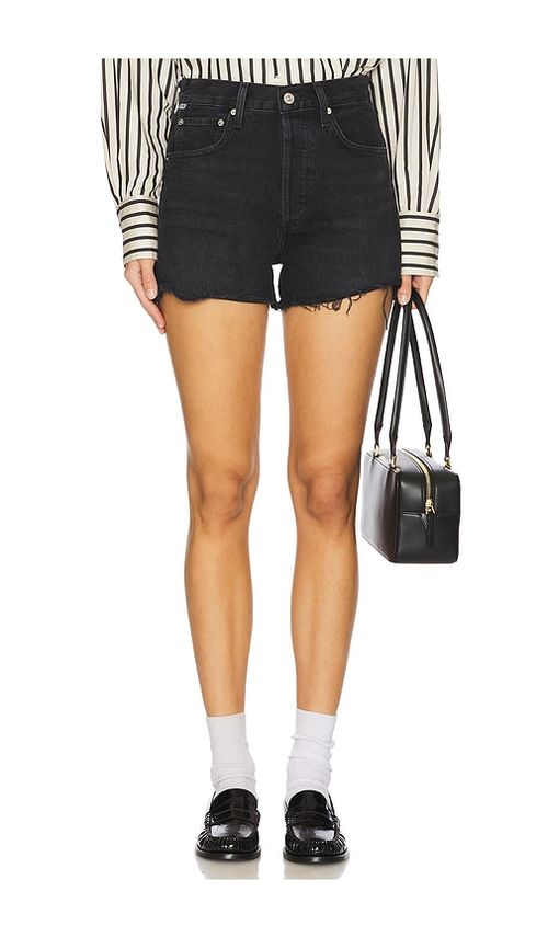 Citizens of Humanity JEANS-SHORTS MARLOW in Black. Größe 34. Also in 27