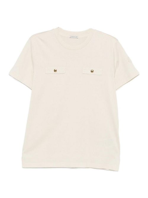 Beige Short-Sleeve T-Shirt By