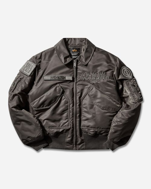 Slam Jam CWU-45 Heritage Bomber Jacket Rep Grey