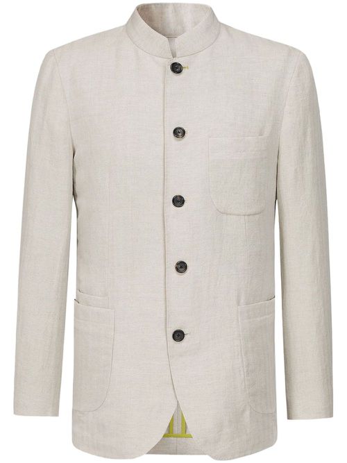 Button-up blazer - Neutrals