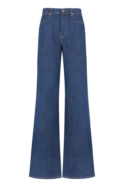 5-Pocket Straight-Leg Jeans