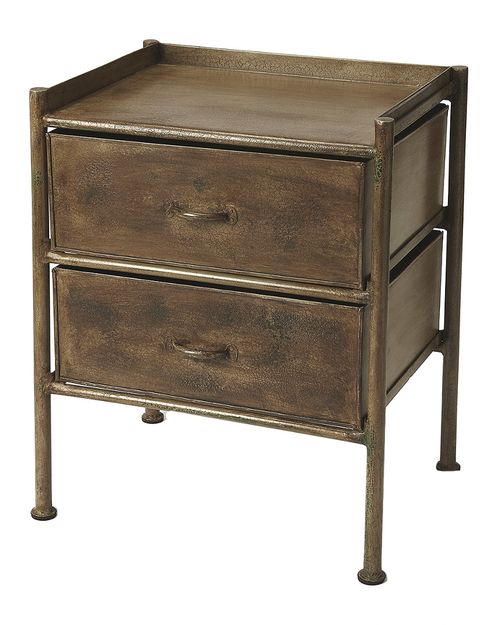 Cameron Industrial Chic Side Table