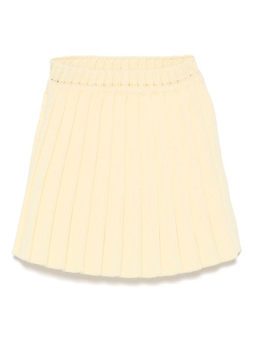 Little Bear knitted skirt - Yellow