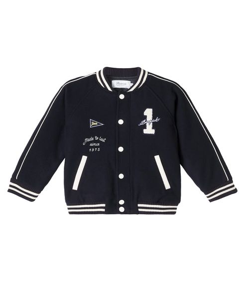 Josias wool-blend varsity jacket