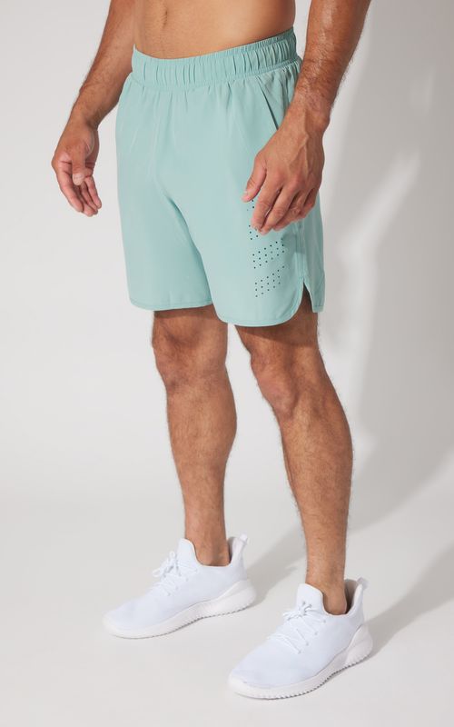 "Mens Woven Compass 7"" Short