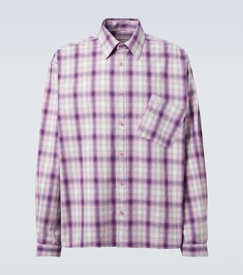 Checked cotton shirt