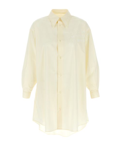 Poplin shirt dress