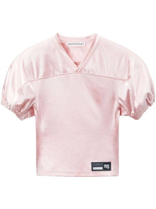 Football padded jersey T-shirt - Pink