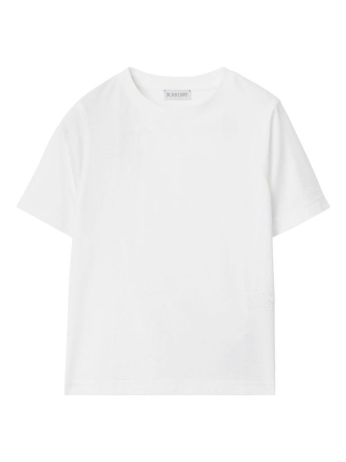Short-sleeved cotton T-shirt - White