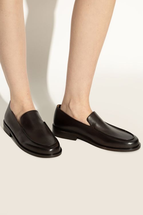 Marsell Leather Loafers, Women's, Brown