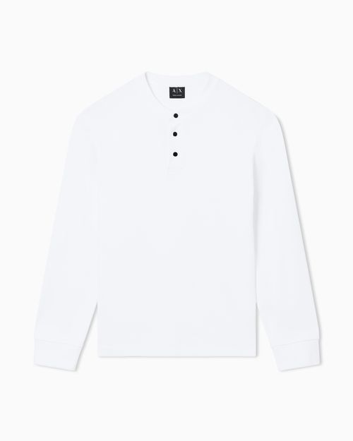 Slim-fit short-sleeved cotton polo shirt