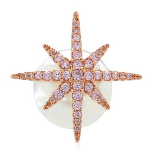 Meteorites Star Stud Earring