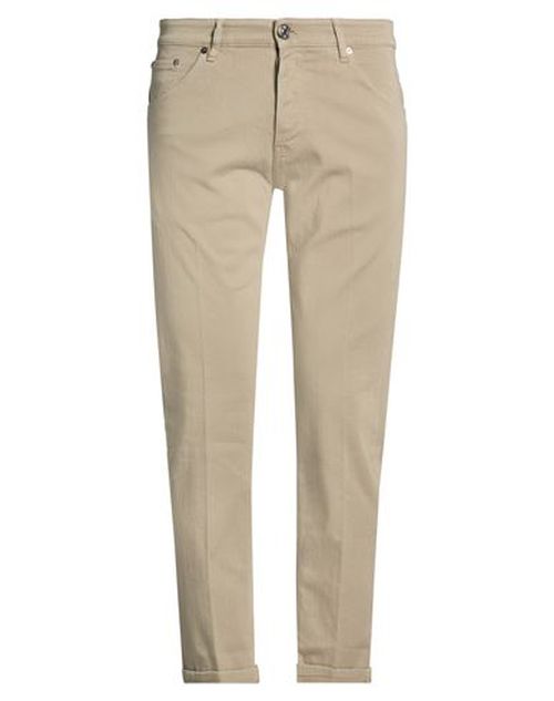 Man Jeans Sage green Size 30 Cotton, Elastane
