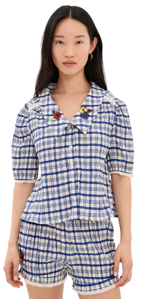 Sam Top Cornflower