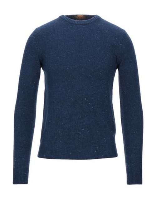 Man Sweater Midnight blue Size 40 Cashmere