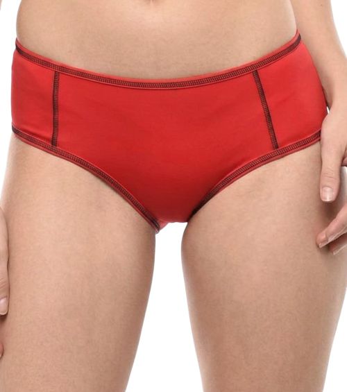 Red Logo Bikini Bottom Swimwear
