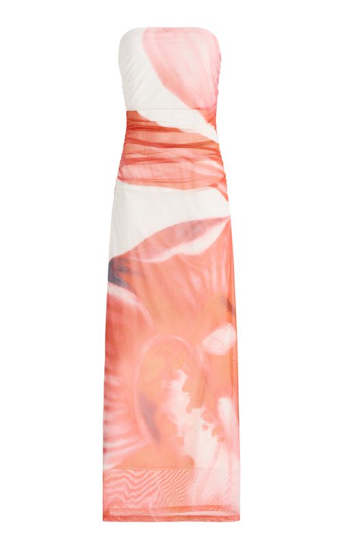 Exclusive Sura Floral Strapless Maxi Dress - Moda Operandi