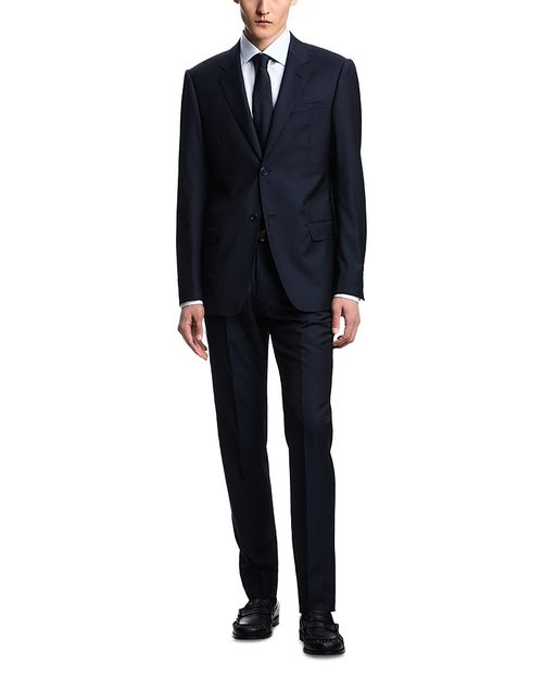 Slim Fit Micro Pinstripe Suit