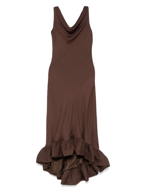 Alia maxi dress - Brown