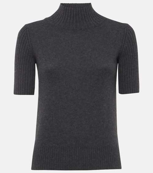 Cecil high-neck cashmere top