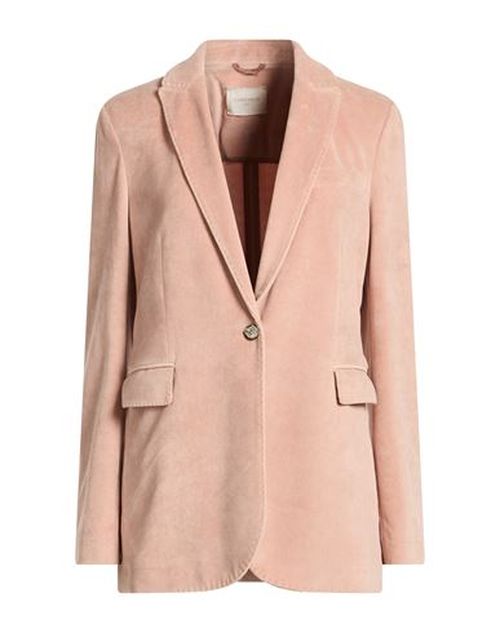 Woman Blazer Antique rose Size 6 Cotton, Polyester